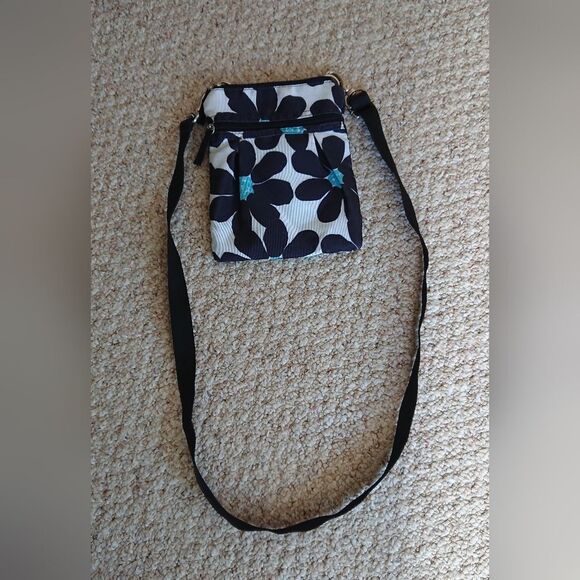 Mixed Bag Designs Black White Crossbody Bag - Picture 1 of 10